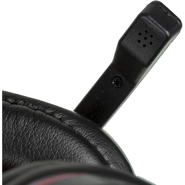 Наушники с микрофоном Oklick HS-L380G ABADDON (черно-красный)