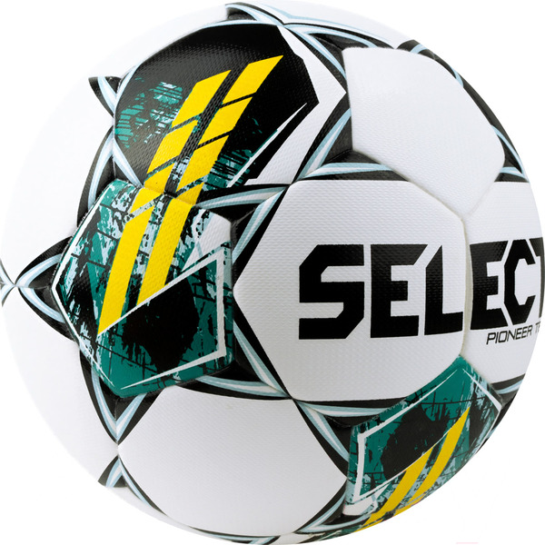 Футбольный мяч Select Pioneer TB V23 0864060005 (р.4, белый/зеленый/желтый)