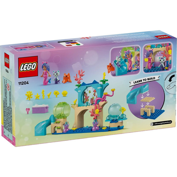 Конструктор Lego Gabby's Dollhouse Приключение кота-русалки и Габи в аквар. 11204