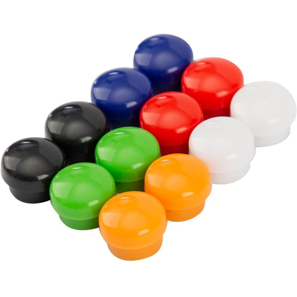 Магнитные держатели для доски DELI 7823 (15мм, 12шт)