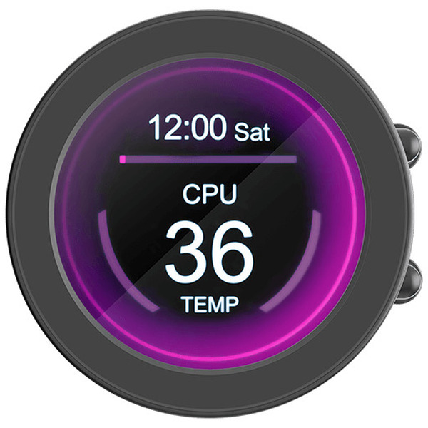 Система жидкостного охлаждения для процессора Sama Q70 360 (черный)