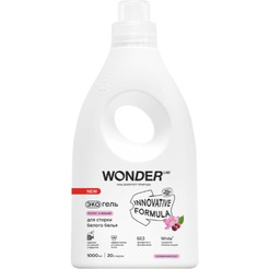 Гель для стирки белого белья Wonder LAB Лотос и вишня 1 л