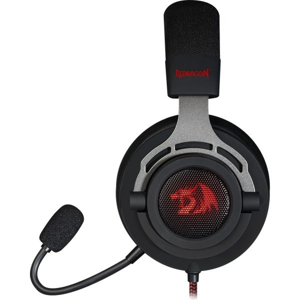 Наушники с микрофоном REDRAGON Aspis Black-Red