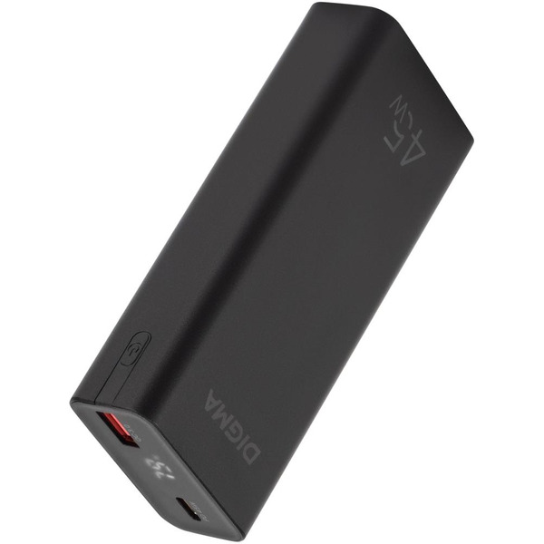 Мобильный аккумулятор Digma DGPF10E 10000mAh (черный)
