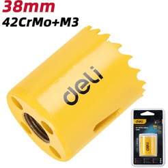 Коронка биметаллическая Deli EDH-SKK038-E1
