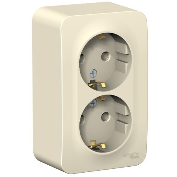 Розетка двойная Systeme Electric BLANCA BLNRA010212