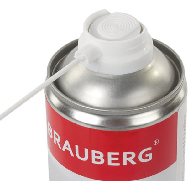 Баллон со сжатым воздухом для очистки техники 800 мл BRAUBERG 513691