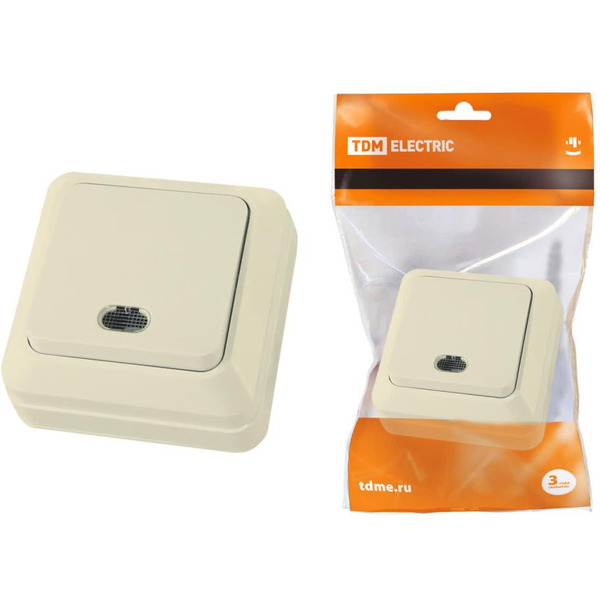 Выключатель TDM Electric Ладога SQ1801-0010