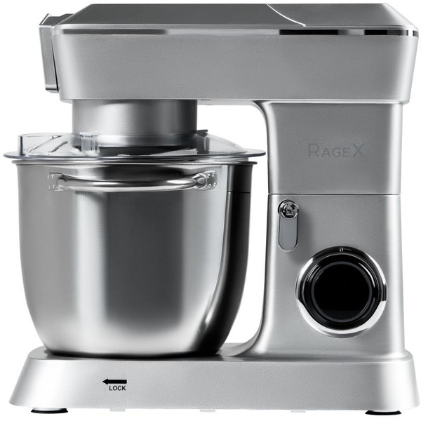 Кухонный комбайн RAGEX R112-900 (серебристый)