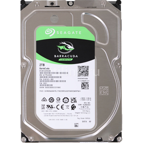 Жесткий диск Seagate Barracuda 2TB ST2000DM005