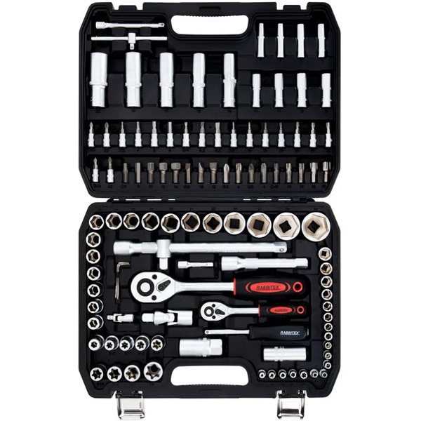 Набор инструментов RABBITEX 671339 (108 предметов)
