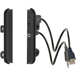 Рамка Incar RTY-N11 USB (TOYOTA боковые вставки)