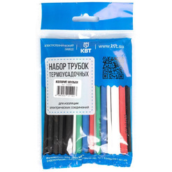 Набор термоусадочных трубок КВТ Колорит Мульти 73644