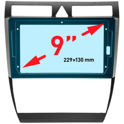Рамка INCAR RAU-FC203 (AUDI 9")