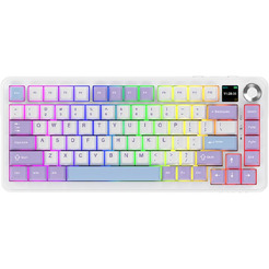 Клавиатура AJAZZ AK820 MAX PLUS Murad Switch (фиолетовый/белый/синий)