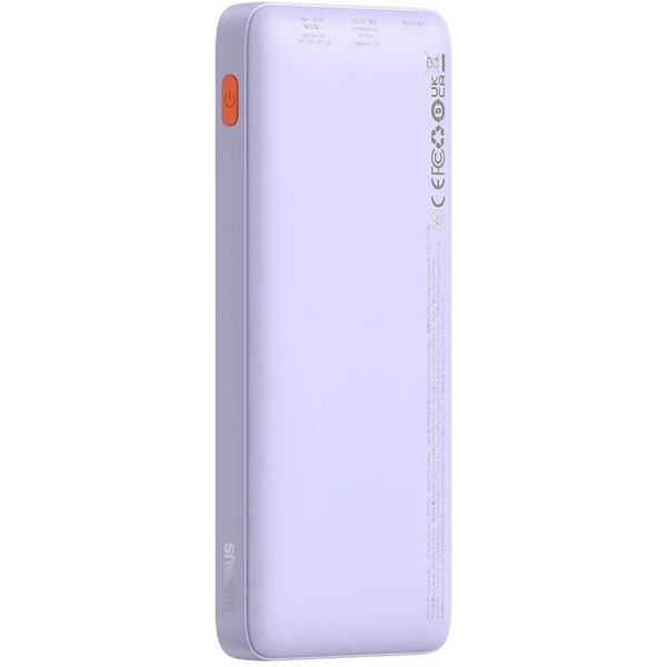 Внешний аккумулятор Baseus Airpow Fast Charge Power Bank 20W 10000mAh (сиреневый)