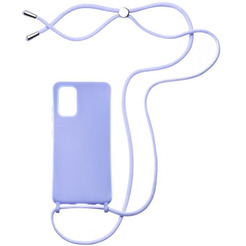 Бампер Bingo Lanyard для Samsung Galaxy A32 (фиолетовый)