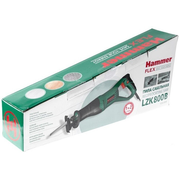 Пила сабельная Hammer Flex LZK800B