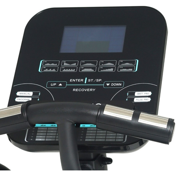 Эллиптический программируемый тренажер Calviano Extra черный