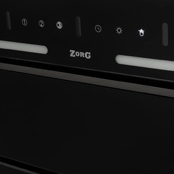 Вытяжка кухонная ZORG STAR 1080 60 S-GC черная