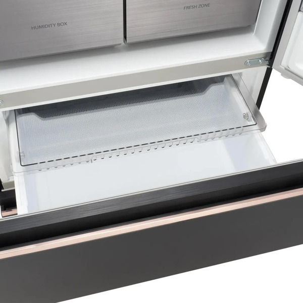 Холодильник Hyundai CM55043F (черное стекло)