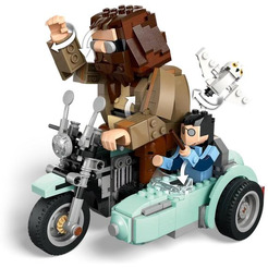 Конструктор Lego Harry Potter Поездка Хагрида и Гарри на мотоцикле 76443