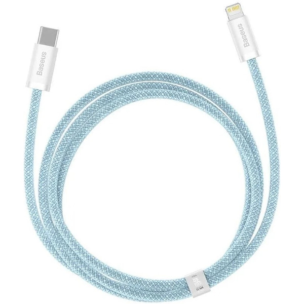 Кабель Baseus Lightning - USB Type-C CALD000003 (1 м, голубой)