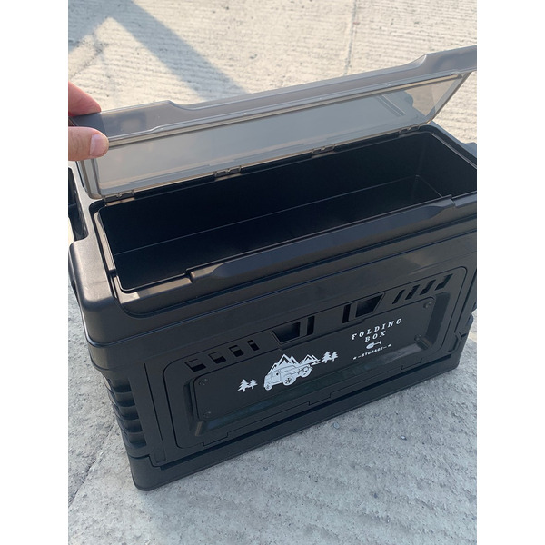 Многофункциональный складной органайзер со столиком и модулем Happy Home HH-011 (чёрный) , 40л.