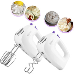 Миксер KITFORT KT-3071-1 (бело-фиолетовый)