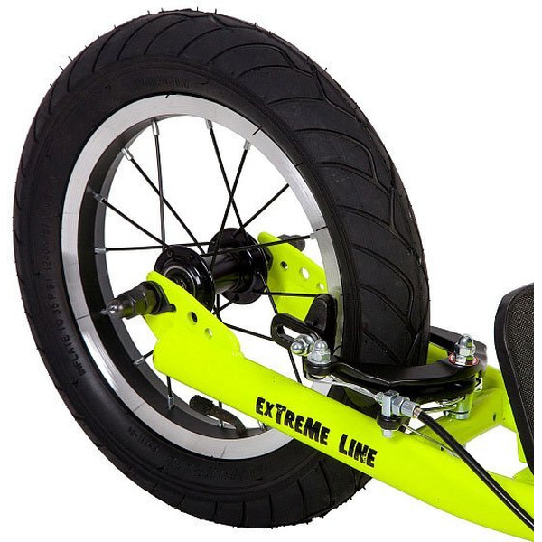 Самокат Novatrack Stamp N1 Extreme Line (12STAMPN1EL.GN8) зеленый