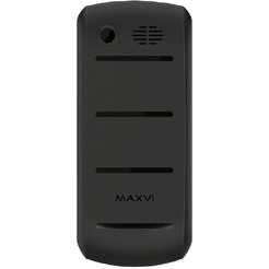 Мобильный телефон Maxvi P33 + ЗУ WC-112 (черный)
