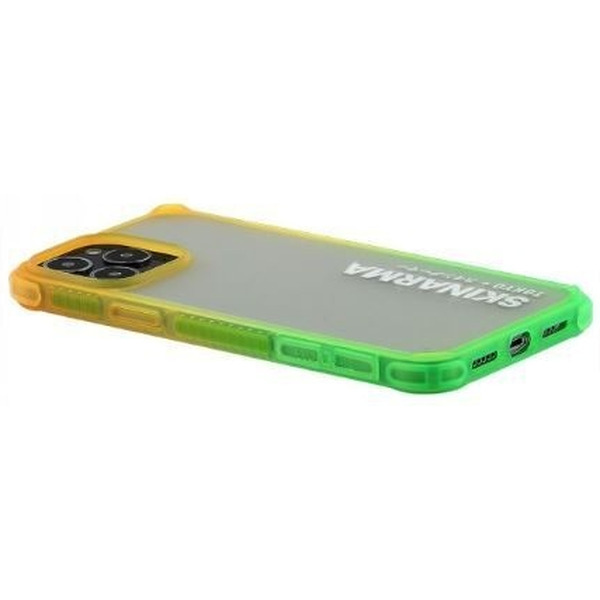 Накладка Skinarma Hade для Apple iPhone 13 Pro (зеленый/оранжевый)