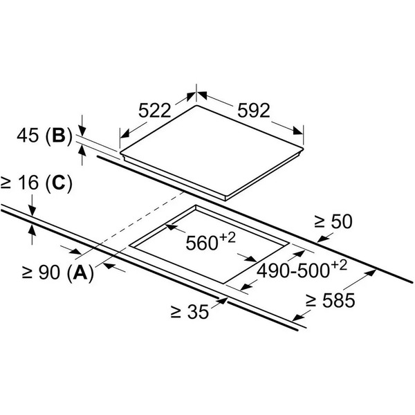 Варочная панель Bosch PKN652FP2E