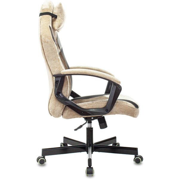 Кресло игровое Zombie VIKING 6 KNIGHT Fabric (1380213) коричневый/бежевый