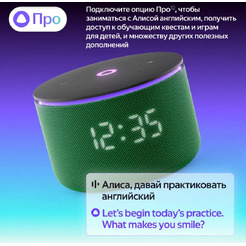 Умная колонка Яндекс.Станция Мини 3 Про (YNDX-00059GRN) зеленый