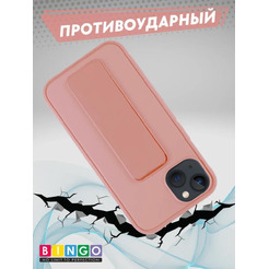 Бампер Bingo Stand для APPLE iPhone 16 Розовый