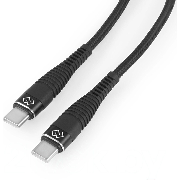 Кабель Digma DG-USBС-C-1M-100W (1м, черный)