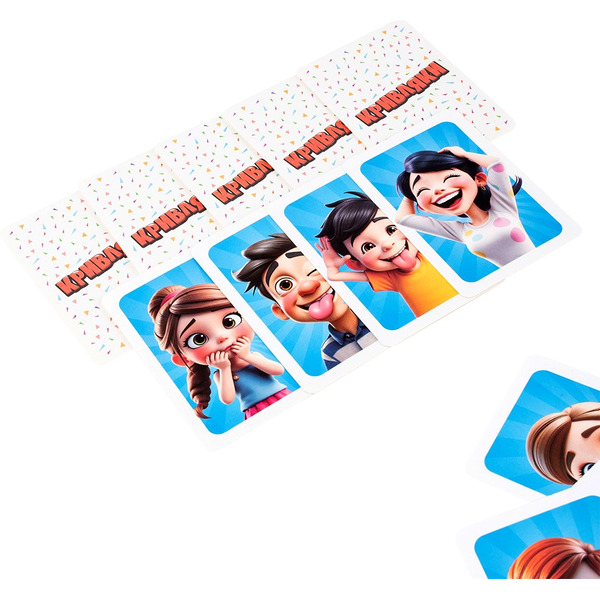 Настольная игра Dream Makers Кривляки. Cards 2423C