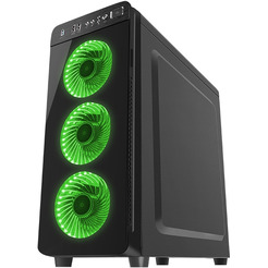 Корпус для компьютера GENESIS IRID 300 Green NPC-1133