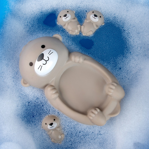 Набор игрушек для ванной FANCY Семейство выдр BATH16