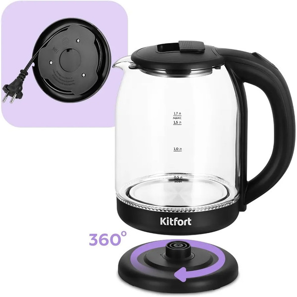 Электрочайник Kitfort КТ-8760