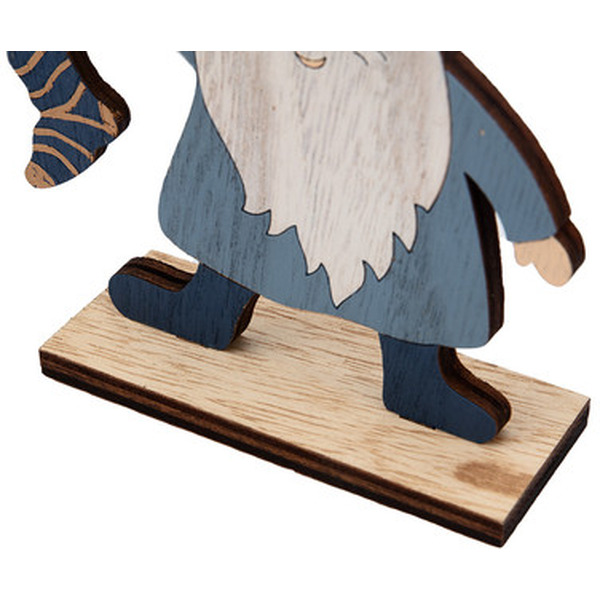 Деревянная фигурка NEON-NIGHT Гном с носком 504-009