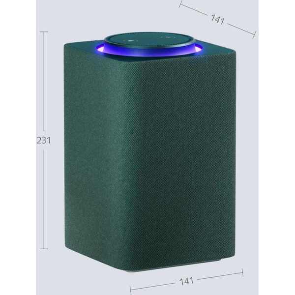 Умная колонка Яндекс Станция Макс с Алисой и Zigbee (YNDX-00053Z) зеленый