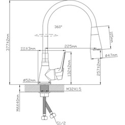 Смеситель Econoce EC0574BL