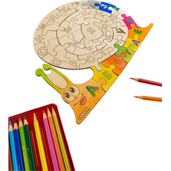 Белорусский алфавит Woody Разумны слімак 07616