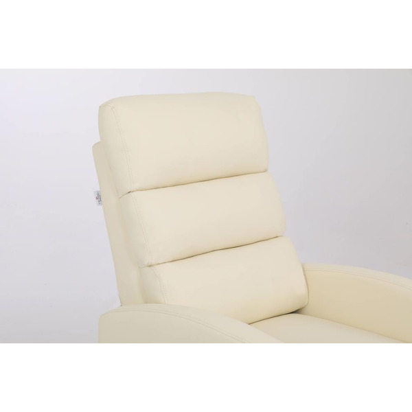 Кресло вибромассажное Calviano 2164 (экокожа, бежевый)