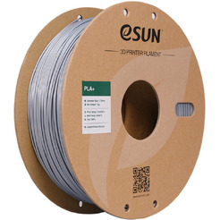 Пластик eSUN PLA+ 1.75 мм 5000 г (серебристый)