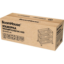 Этажерка Boomhouse RC-030 701453 (белый/хром)