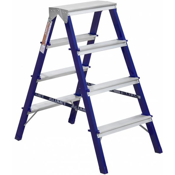 Лестница-стремянка Алюмет MD8204 (4 ступени)