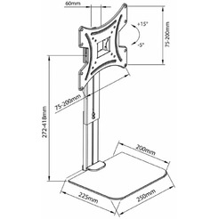 Кронштейн для ТВ Maclean MC-451
